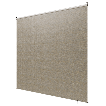 YODOLLA Outdoor UV Protection 8'(W) x 8'(H) Roller Shade, Mocha