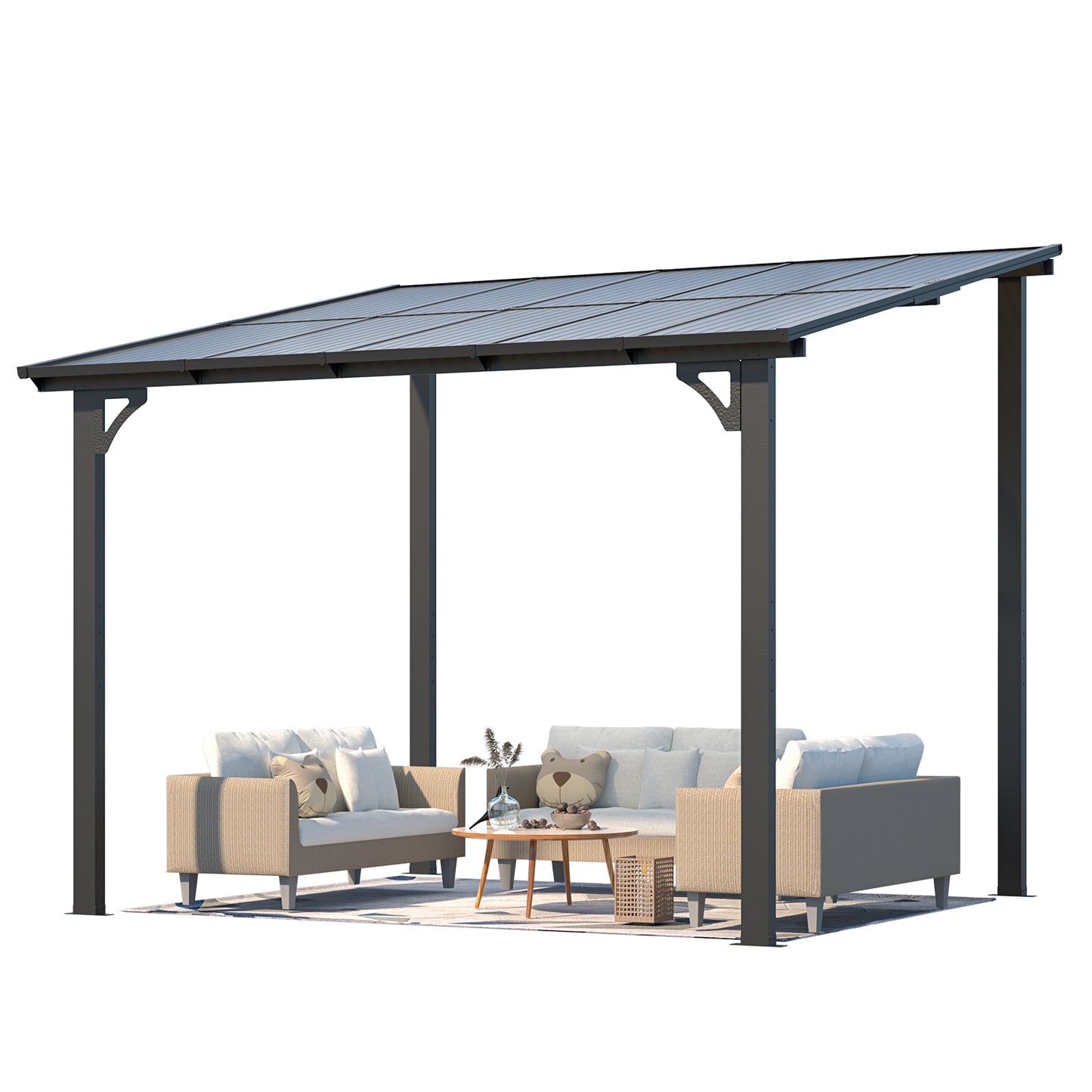 YODOLLA backyard gazebo.