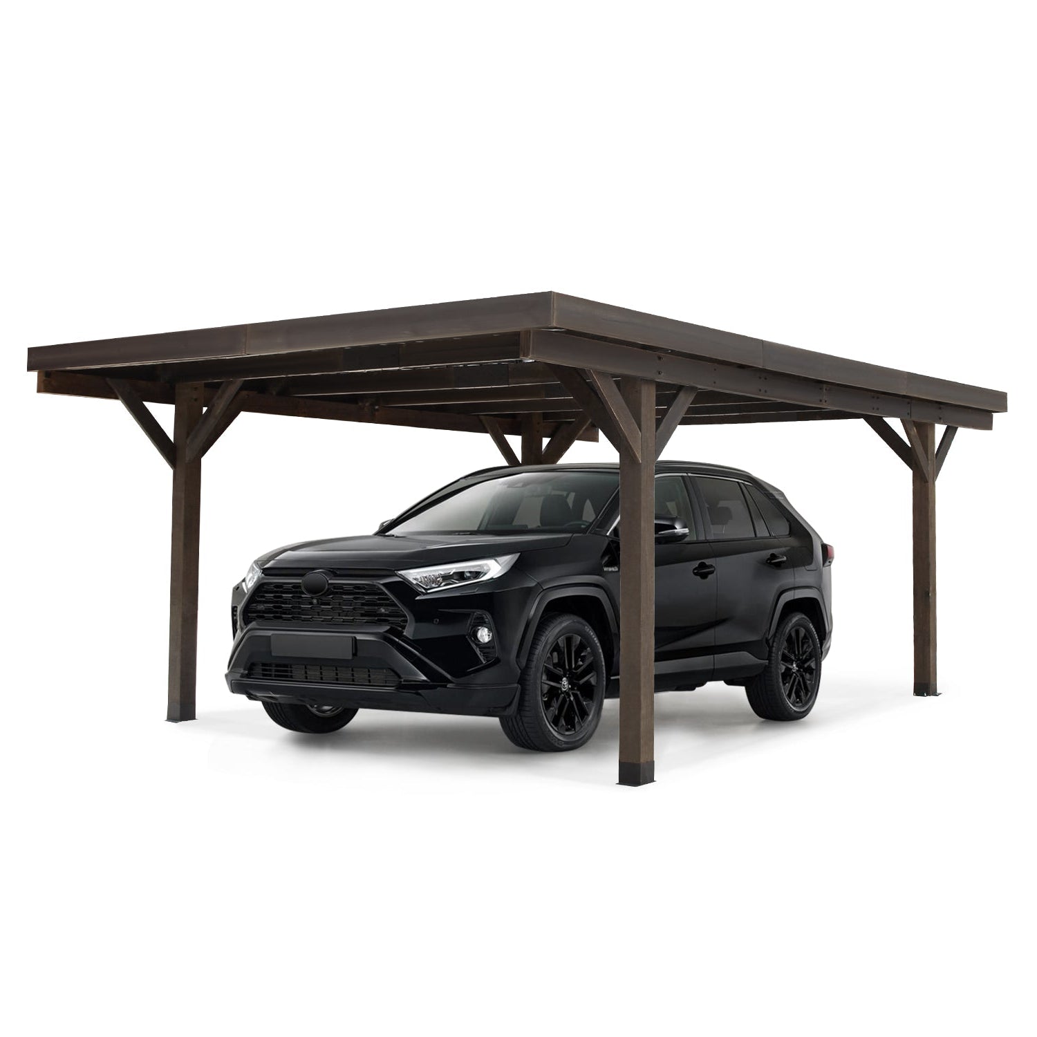 YODOLLA Wooden Pergola, 17ft x 12ft