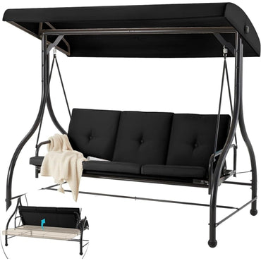 YODOLLA Patio Canopy Swing Set