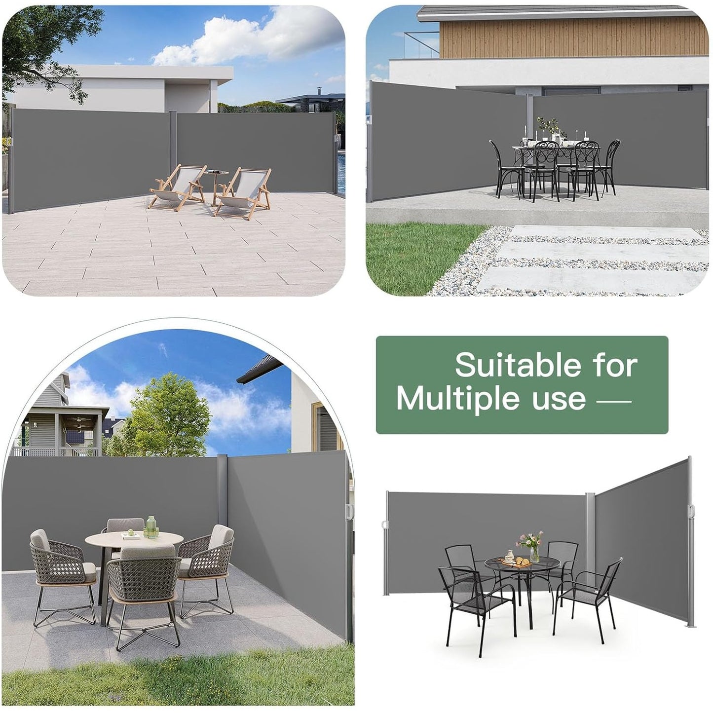 YODOLLA patio privacy screen.