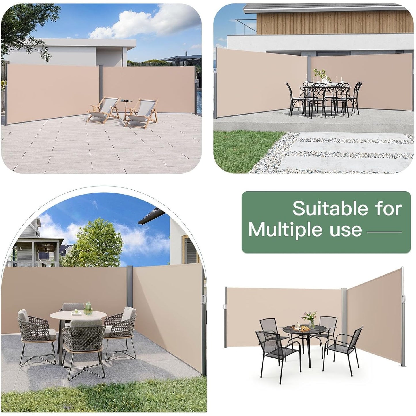 YODOLLA outdoor awning offering shade and protection.