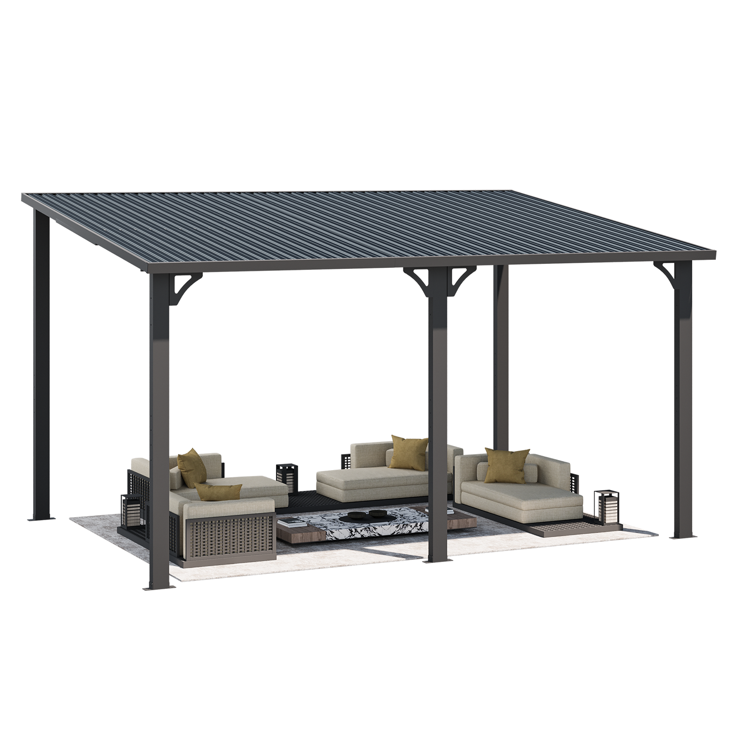 YODOLLA 14x10 Heavy Duty Gazebo