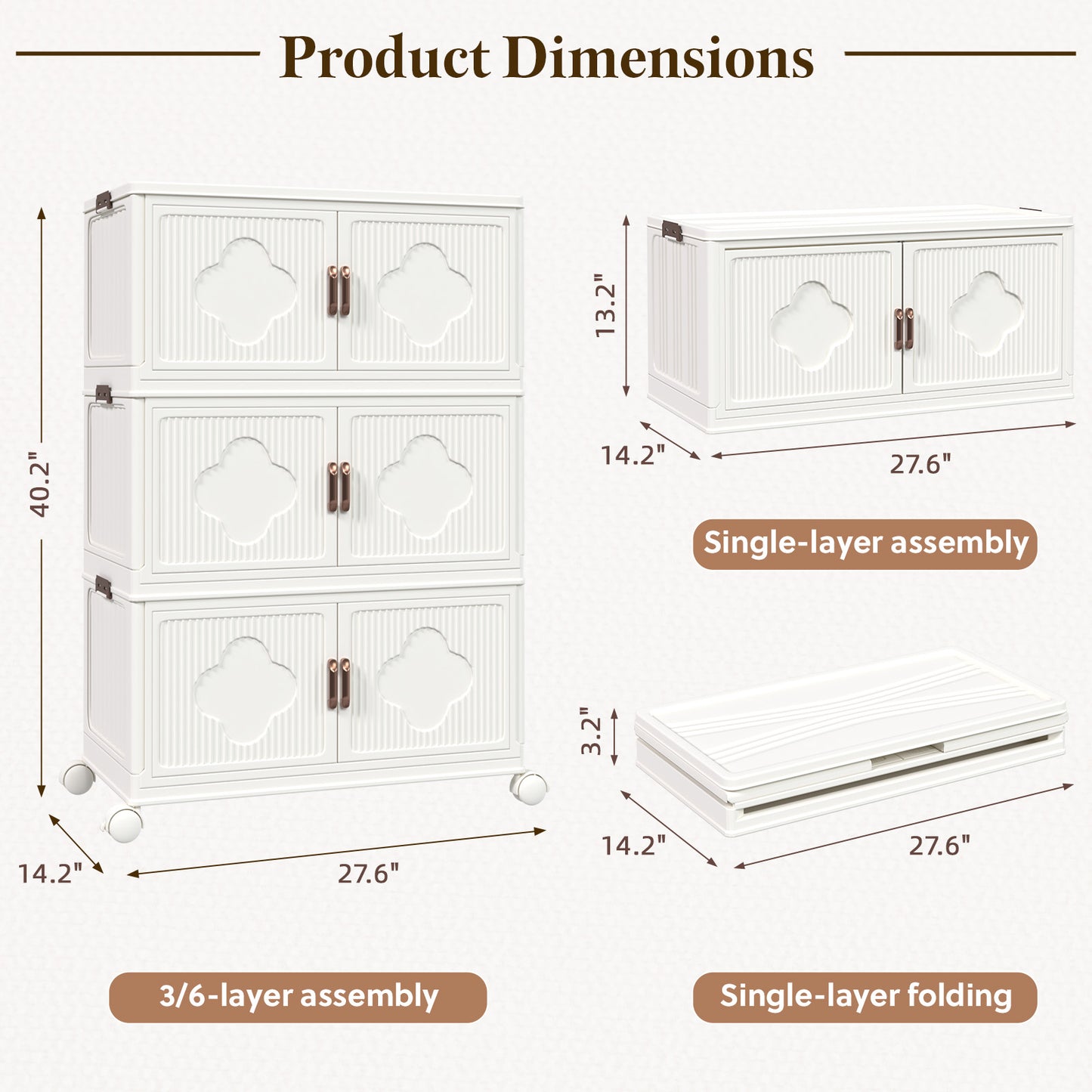YODOLLA Storage Bins with Lid 70 Gal/280 Qt Capacity