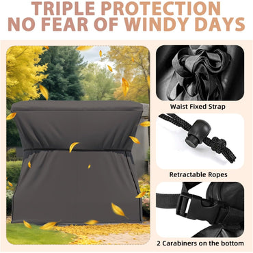 YODOLLA outdoor porch swing cover