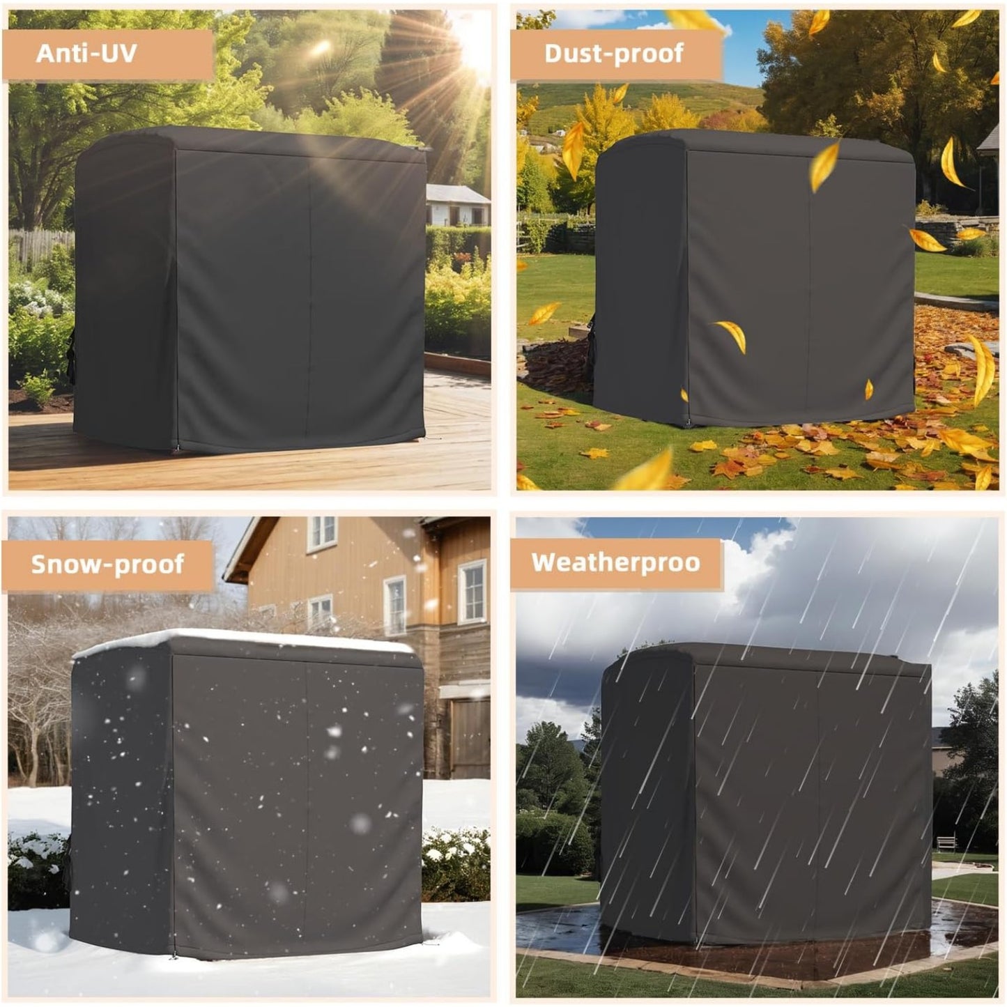 YODOLLA outdoor porch swing cover for durability