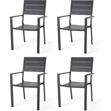 YODOLLA 4 Pieces Outdoor Dining Chairs