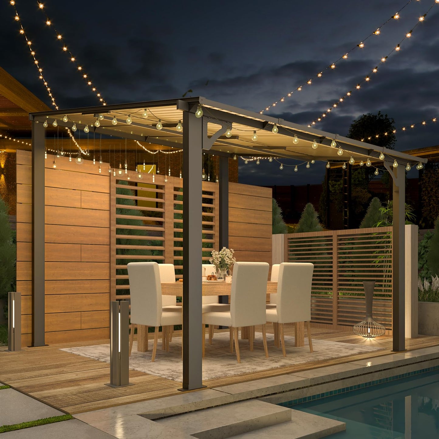 YODOLLA 8' x 8' gazebo.