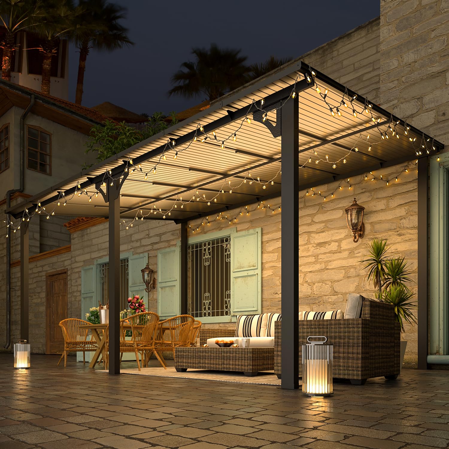 YODOLLA outdoor pergolas.