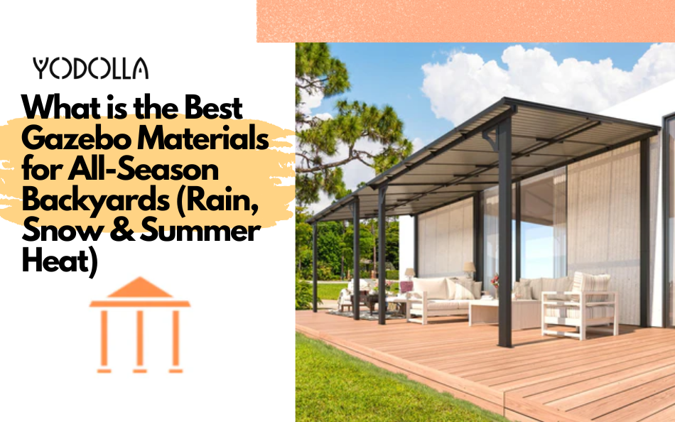 What is the Best Gazebo Materials