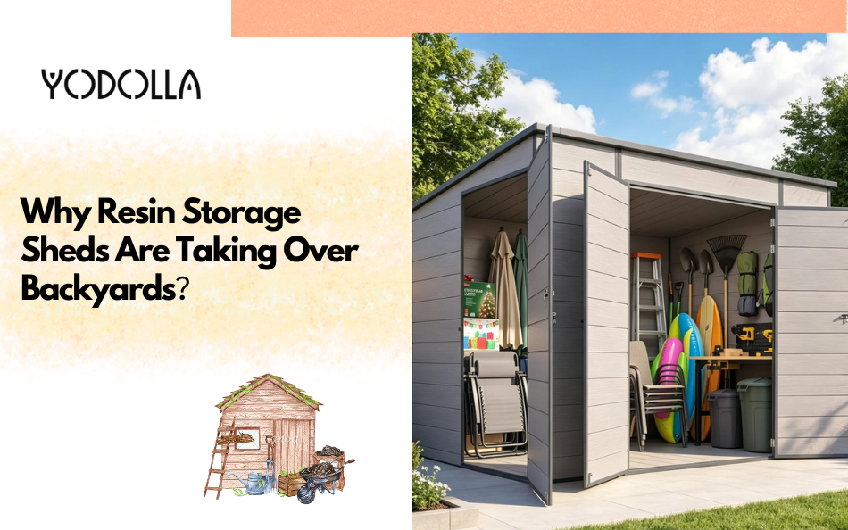 Why Resin Storage Sheds Are Taking Over Backyards