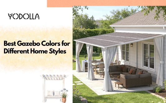 Best Gazebo Colors for Different Home Styles