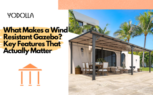 What Makes a Wind Resistant Gazebo? 