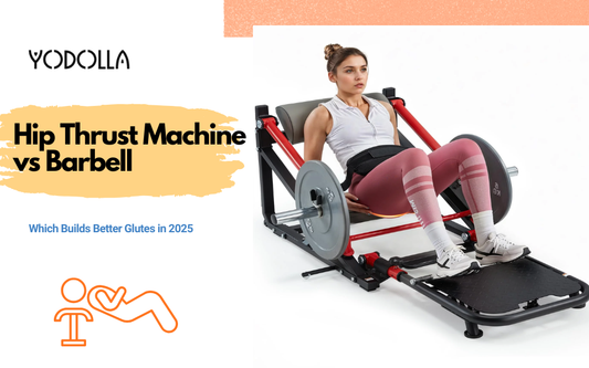Hip Thrust Machine vs Barbell — Which Builds Better Glutes in 2025