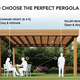 How to Choose the Perfect Pergola Height