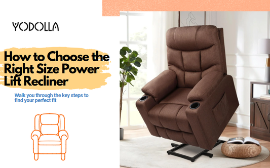 How to Choose the Right Size Power Lift Recliner