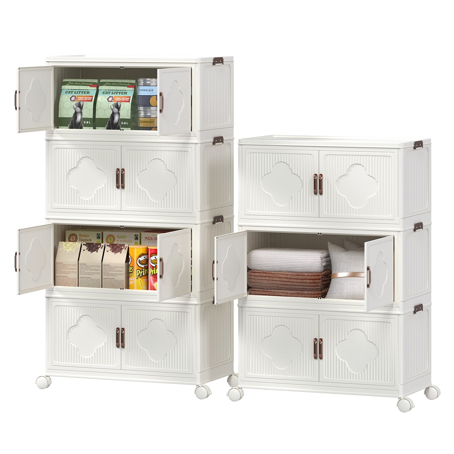 YODOLLA Storage Bins with Lid, 111 Gal/444 Qt Capacity