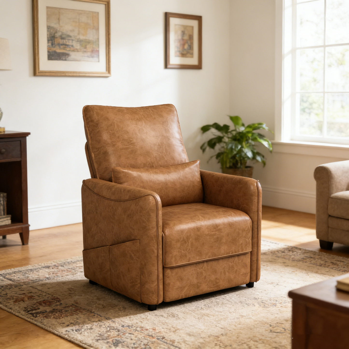 YODOLLA Power Recliner Chair Modern Electric Reclining Sofa Chair