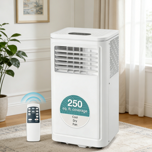 YODOLLA Portable Air Conditioners, 10,000 BTU ASHRAE (6000 BTU SACC) Quiet Standing AC Unit
