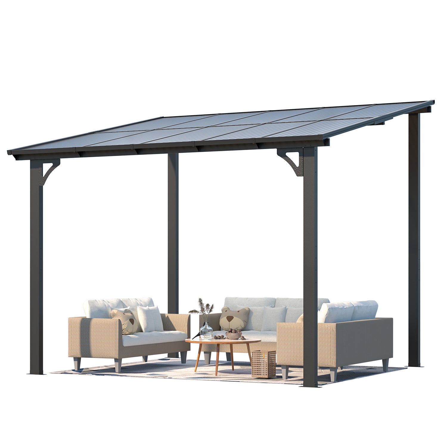 YODOLLA backyard gazebo.