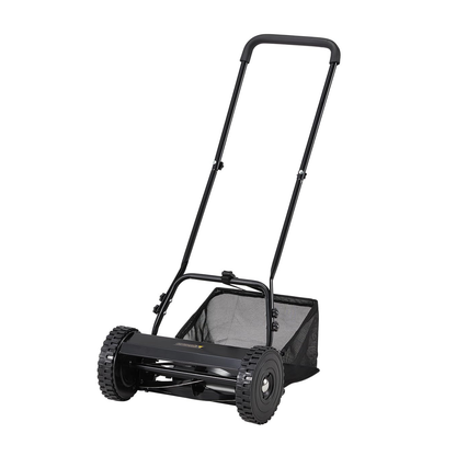 YODOLLA 18-Inch Manual Lawn Mower, 5 Blades Push Reel Lawn Mower