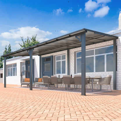 YODOLLA 20' x 10' Gazebo Outdoor Pergola - Main Image