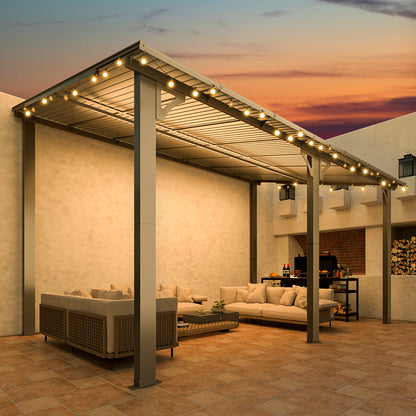 YODOLLA Durable Outdoor Hardtop Gazebo