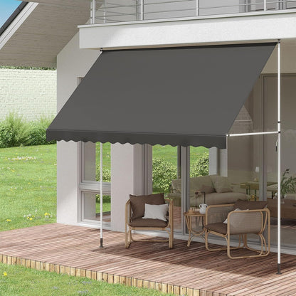 YODOLLA retractable patio canopy for flexible use.