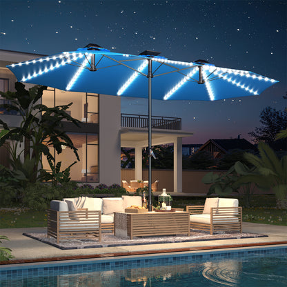 YODOLLA 15ft patio umbrella durable