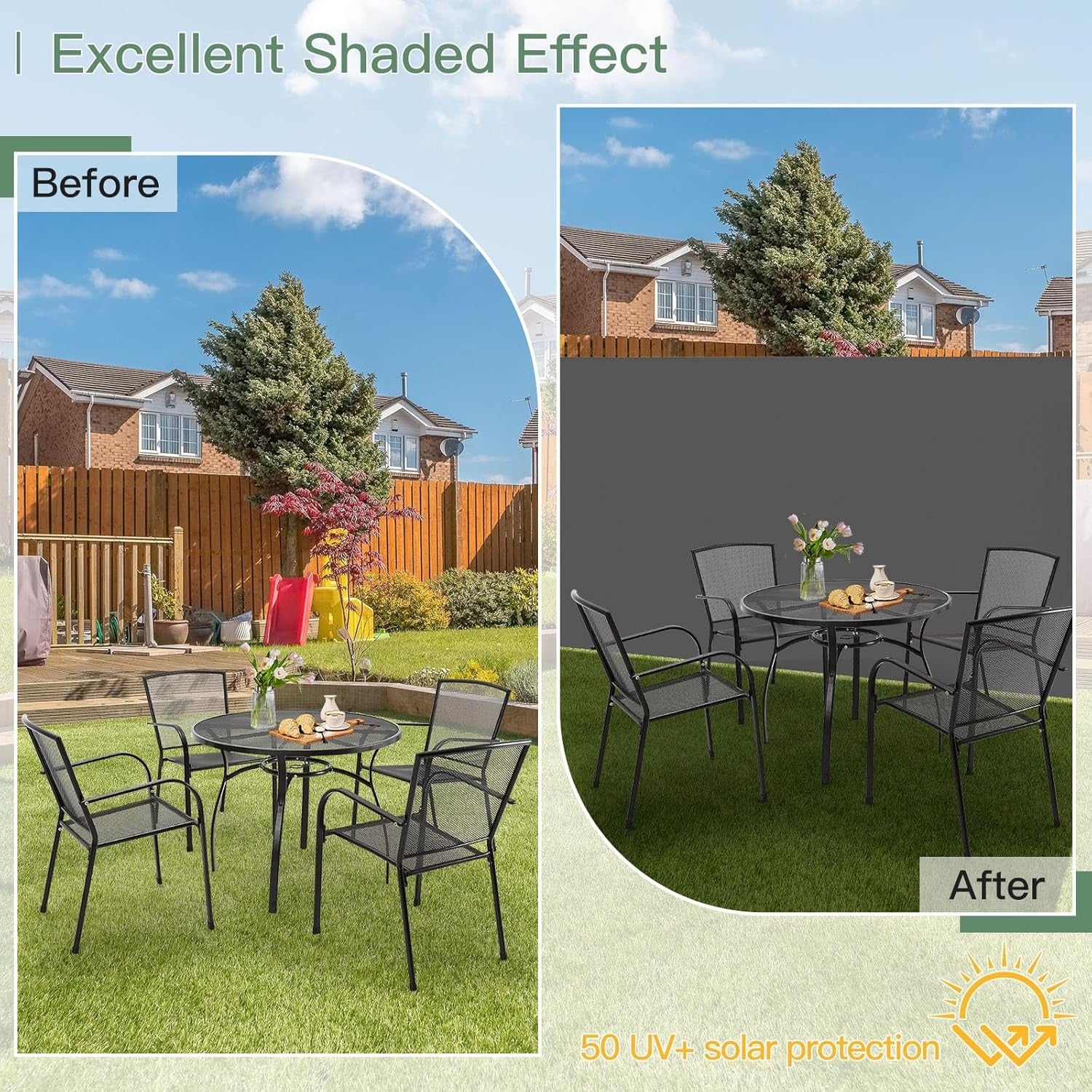 YODOLLA outdoor privacy screen.