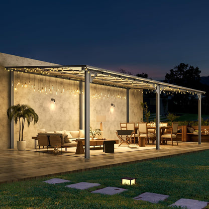 YODOLLA Heavy Duty 20x12 Gazebo for Backyard