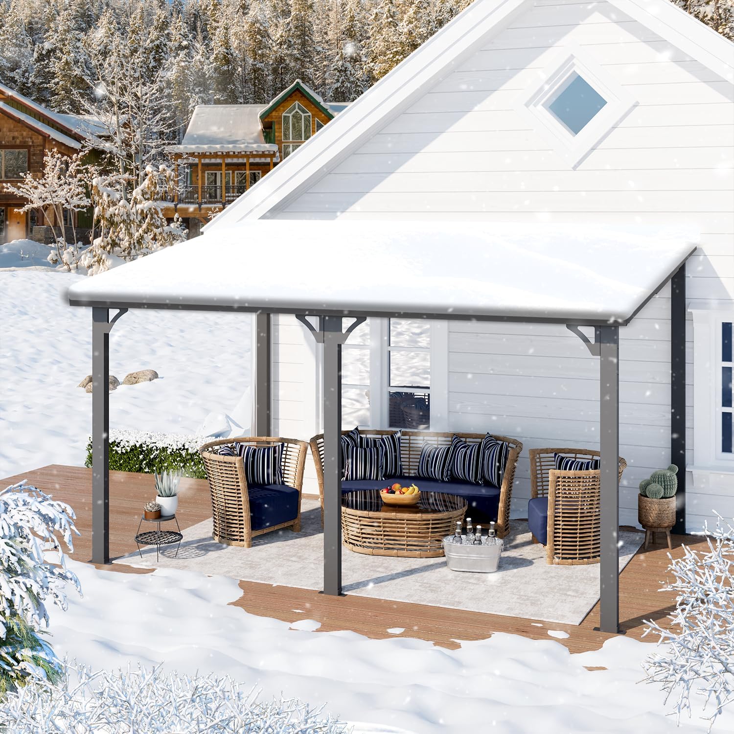 YODOLLA Heavy Duty Patio Gazebo
