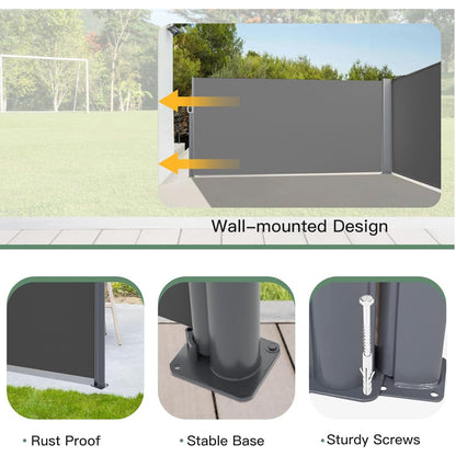 YODOLLA retractable side awning.
