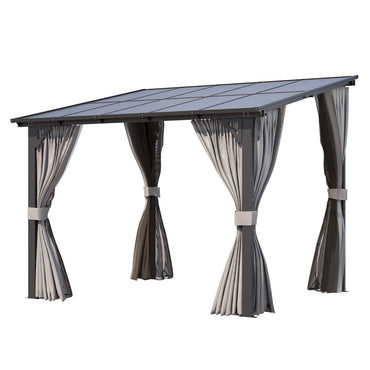 YODOLLA 8x8 Gazebo with Curtains for Outdoor