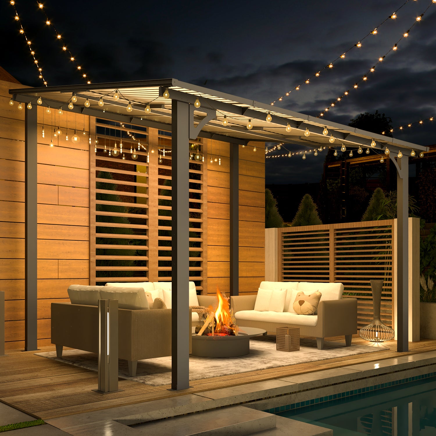 YODOLLA large outdoor gazebo.