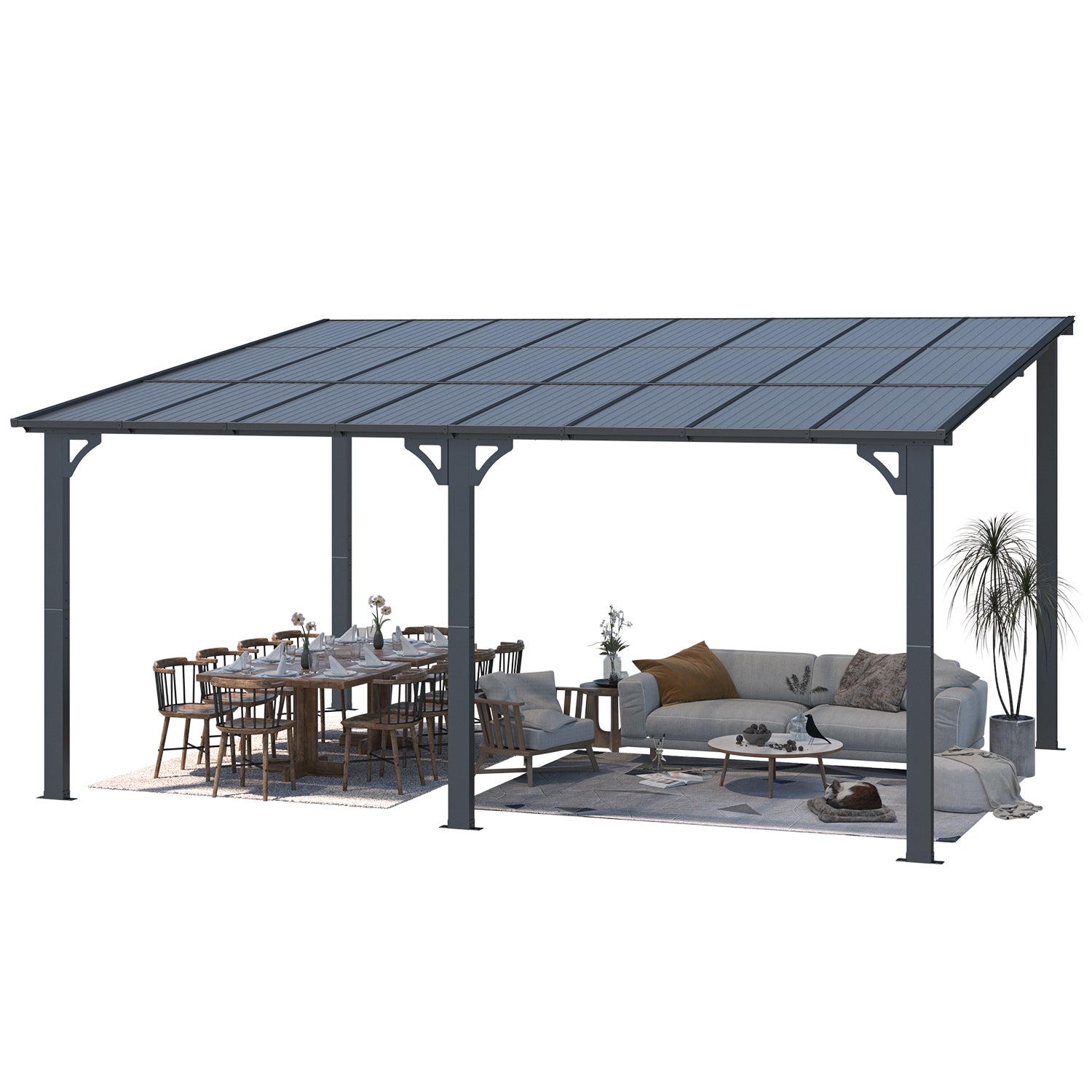 YODOLLA wall mounted gazebo.
