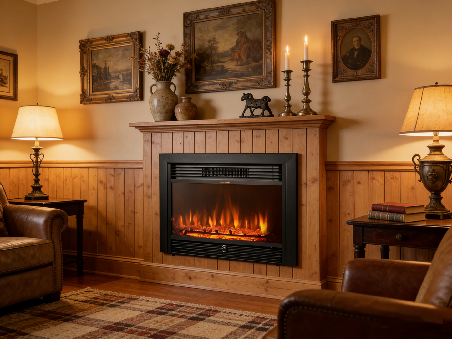 YODOLLA 28.5" Electric Fireplace Insert