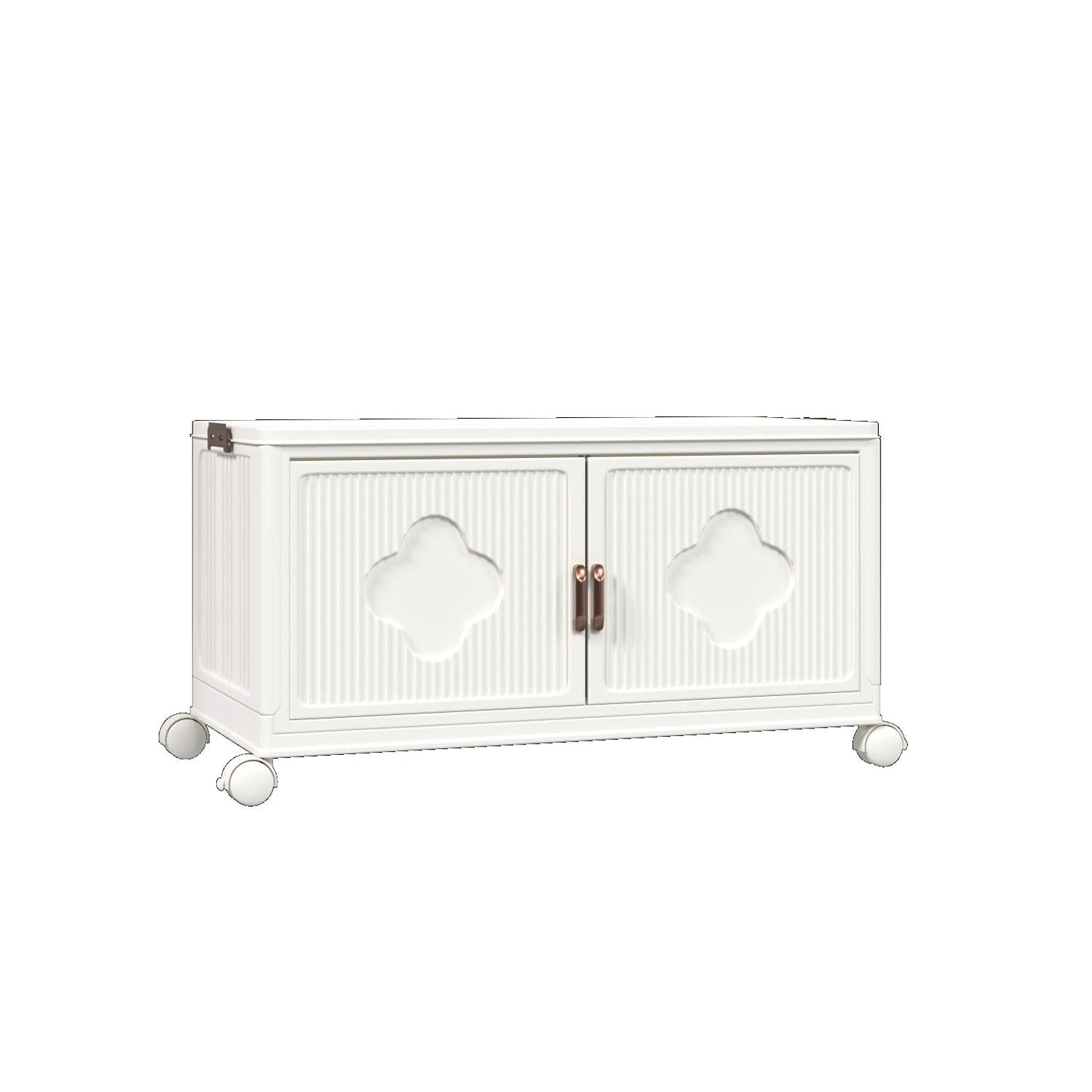 YODOLLA Storage Box Super Large Foldable with Lid Large Stackable Bins