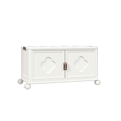 YODOLLA Storage Box Super Large Foldable with Lid Large Stackable Bins