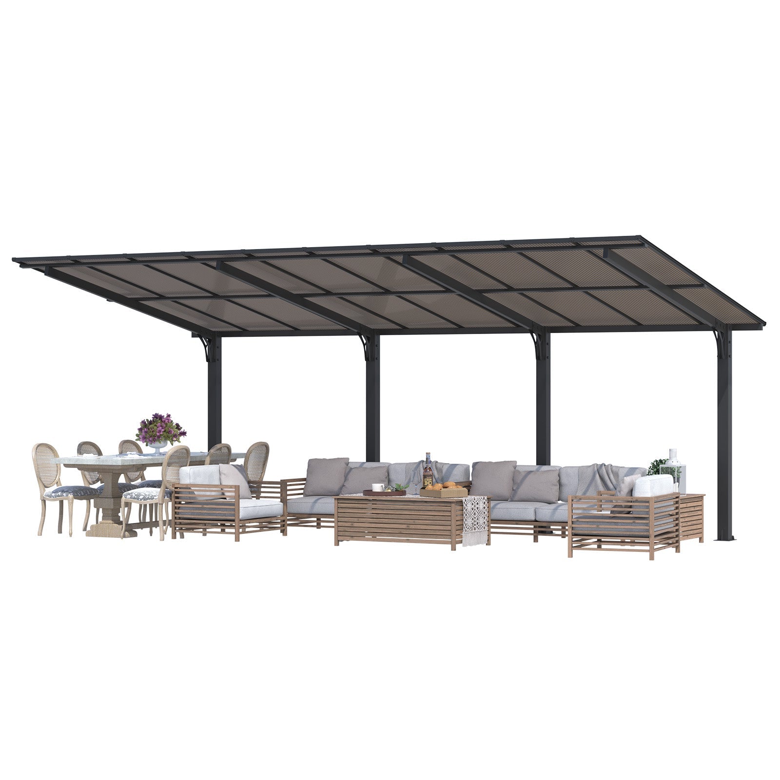 YODOLLA Freestanding 10x20 Gazebo