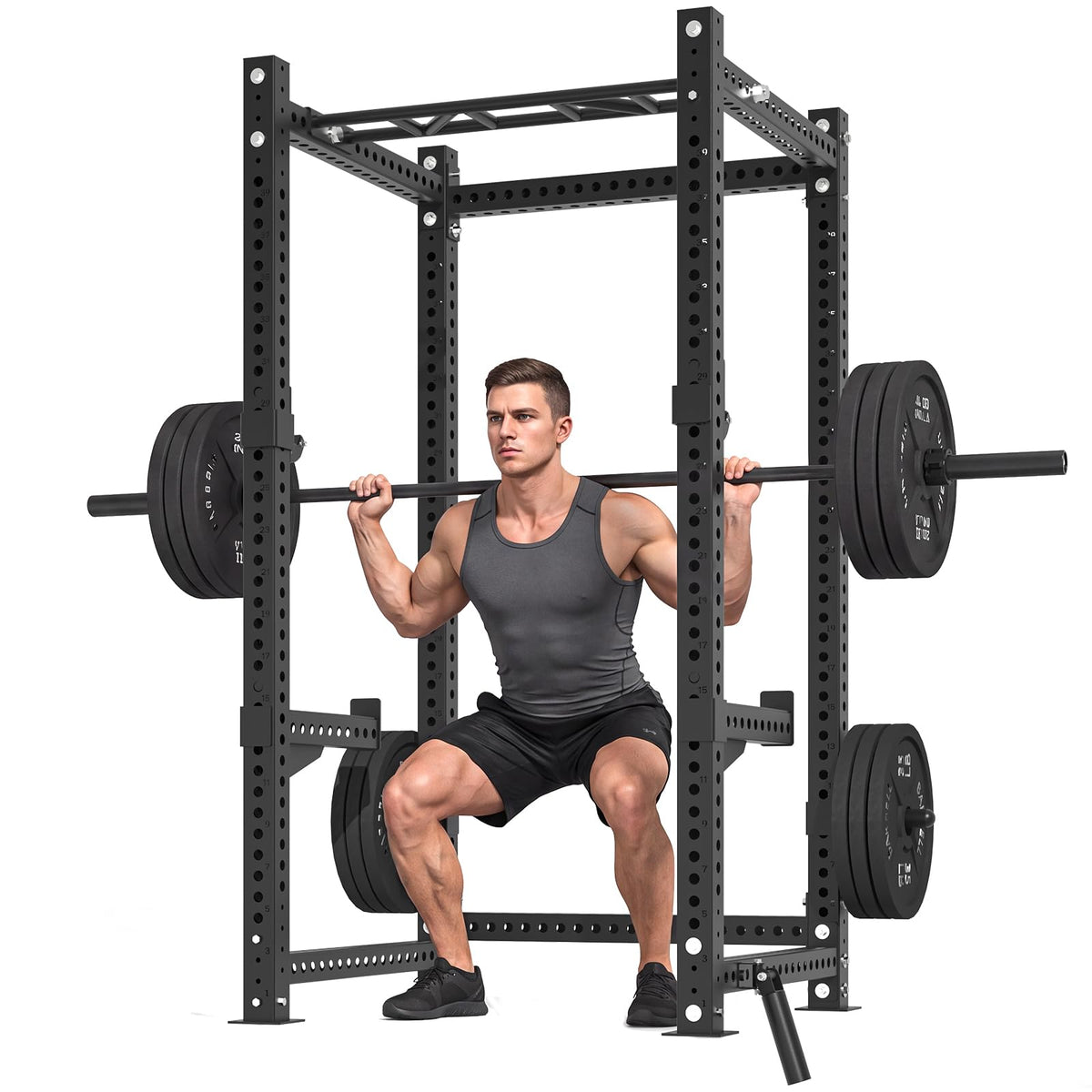 YODOLLA Commercial Power Cage, Multi-Function Power Rack