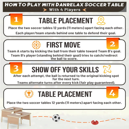 YODOLLA Backyard Soccer Game Soccer Training Equipment