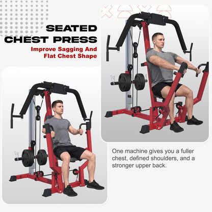 YODOLLA 3-in-1 Chest Fly Machine, Targeting Entire Chest and Rear Deltoids