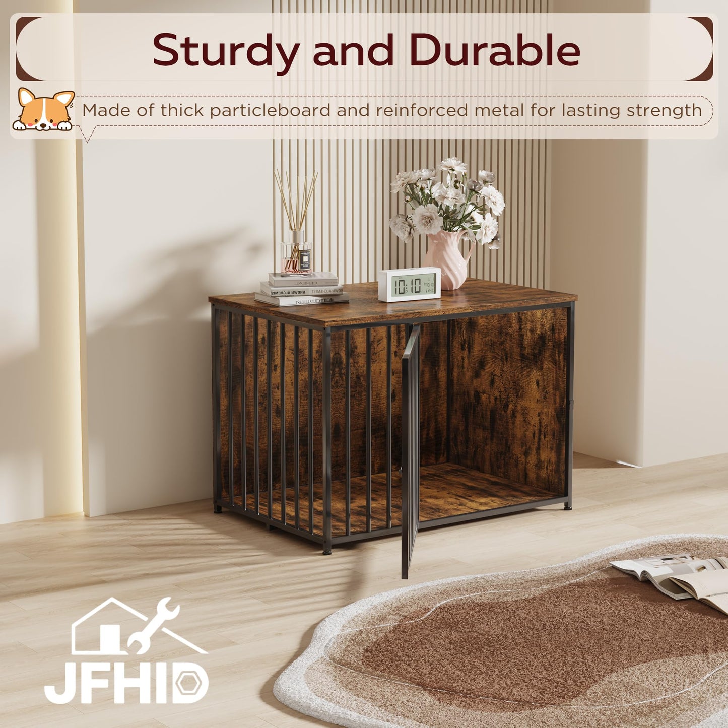 YODOLLA 36 Inch Dog Crate Furniture