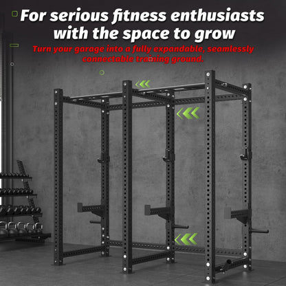 YODOLLA Commercial Power Cage, Multi-Function Power Rack