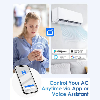 YODOLLA 9000 BTU Mini Split AC/Heating System, Wall Air Conditioner