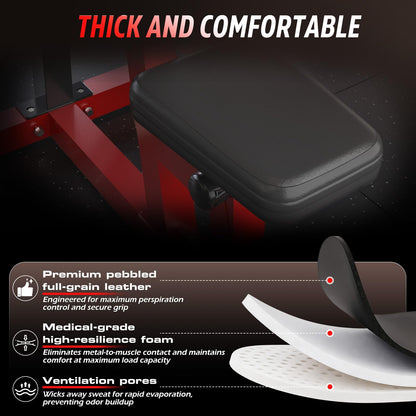 YODOLLA Hack Squat Leg Press Machine, 2 in 1 Adjustable Leg Exercise Workout Machine