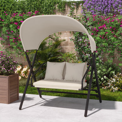 YODOLLA Outdoor Porch Swings 600LBS 2 Seat Patio Swings